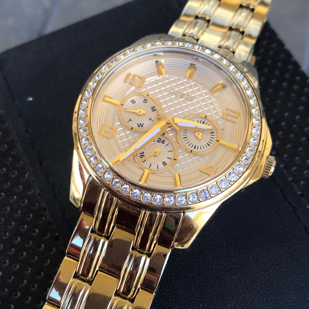 Authentic Gold Guess Watch